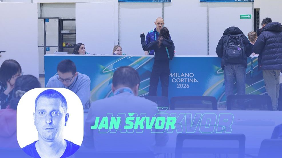 OLYMPIJSKÁ GLOSA: Batoh, prosím. Nebo vlastně ani nemusíte… A tak se pak nedivme masce Ovečkina